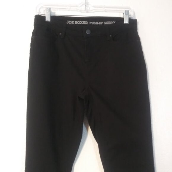 Joe Boxer women's size 7 black push-up jeans - Picture 2 of 13